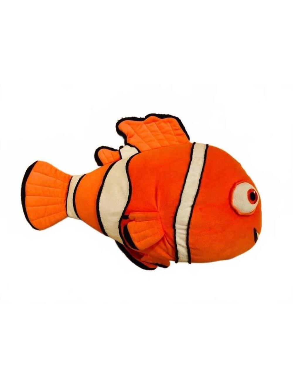LARGE Nemo in Finding Nemo by Disney Pixar plush 22-inch long Orange Fish